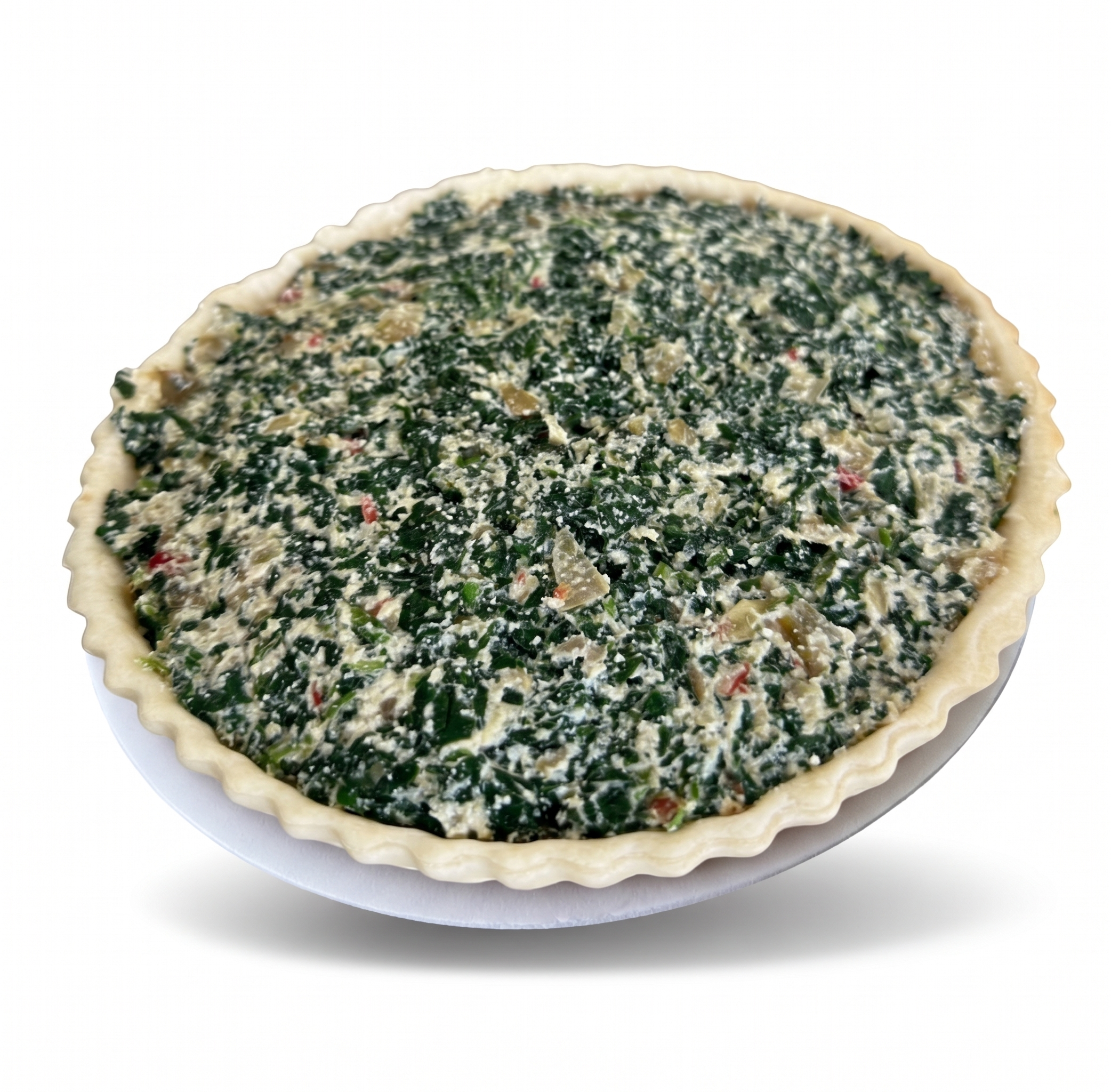 22 - Tarta de espinaca y ricota (masa de harina común)